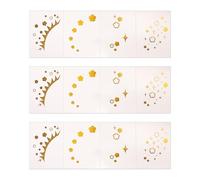 Shimmering Gold Organ of Sight Transfers Impermeable Metal Piercing Immediate Beauty Augmenter for Evening Festivities Gold Temporary Organ of Sight Corner Permanent Art