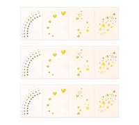 Shimmering Gold Organ of Sight Transfers Impermeable Metal Piercing Immediate Beauty Augmenter for Evening Festivities Gold Temporary Organ of Sight Corner Permanent Art