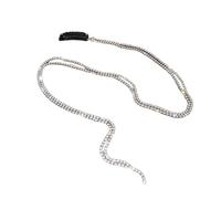 Shimmering Hair Clip Chain For Braiding Sparkling Rhinestones Hair Extensions Chain Women Hairs Clip For Daily Use