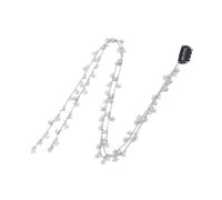 Shimmering Hair Clip Chain For Braiding Sparkling Rhinestones Hair Extensions Chain Women Hairs Clip For Daily Use
