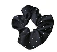 Shimmering Hair Scrunchies With Soft Fabric Band Fashion Hair Ties Women's Hairpiece Fashionable Ponytail Accessories