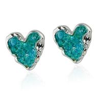Shimmering Heart Theme Crystal Integrated Mixture Earrings Smooth Fashion Jewelry Exemplary for Gifting Otherwise Individual Use Crystal Jewelry