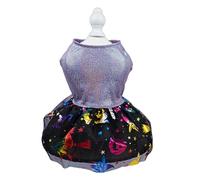 Shimmering Pet Dress For Cats Elegant Cats Slip Dresses Dog Clothes Halloween Costume Skirt Stage Shows Dog Clothing Festival Pet Wear