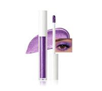Shimmering Purple Liquid Eyeshadow, Glitter Metallic Eye Shadow Stick for Women, Sparkly Smooth Buildable Eyes Makeup, Highly Pigmented Highlight Eye Pen