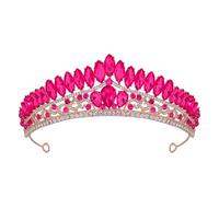 Shimmering Rhinestones Crowns Headpiece Hair Decorations for Fashion Enthusiasts Elegant Bridals Hairpiece Women Jewelry, as described