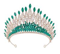 Shimmering Rhinestones Crowns Headpiece Hair Decorations For Fashion Enthusiasts Elegant Bridals Hairpiece Jewelry Pageant Crown