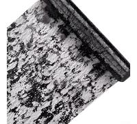 Shimmering Sequin Table Runner for Celebrations Elevate Your Decor with This Sparkly Addition (Black)