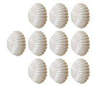 Shimmering Shell Gift Box For Christmas Treat Vacuum Plated Metallic Finish Jewelry Holder Snacks Holder Decorative Seashells Gift Packaging