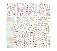 Shimmering Sticker Adhesive for Journal Planner Scrapbooking Card Making Water Bottle Phone Cover Decoration Student School Supplies