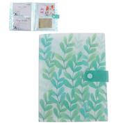 Shimmeroo 144 Slots A5 Sticker Storage Album,Transparent Sticker Storage Book Stickers Album for Collecting Nail Art Stickers for Display Photo,Collection Books,Card