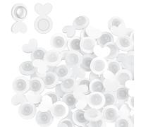 Shimmeroo 50 Pcs Earring Backs for Droopy Ears, Heavy Earring Lifters for Reducing Ear Burden & Support - Clear Soft Silicone
