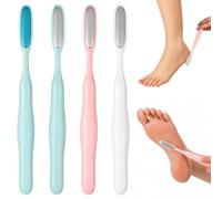 Shimmeroo Callus Remover for Toes, Foot File Exfoliator for Hard Dead Skin | Mini Foot Callus Remover File Precision Stainless Steel Reusable Pedicure Tool for Corns
