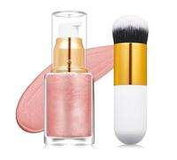 Shimmersing Body Highlighter Liquid Long Lasting Glowing Face & Bodys Skin Brightening for All Type Shimmersing Body Highlighter Long Lasting Glowing Face & Bodys Brightening