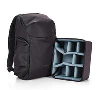 Shimoda Urban Explore Camera Backpack - Carry-On, Removable Insert, Capture Clip Mount, Quick Access, Tripod/Gimbal Pockets, Hidden AirTag/Passport Pockets (Black, 25 litre)