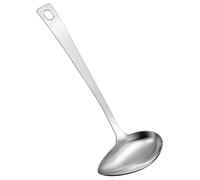 Shimomura Kougyou PG-206 Professional Grade Horizontal Opening Ladle for Left Handed Use, Dishwasher Safe, Made in Japan