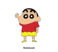 Shin Chan Notebook: Journal Lined blank, 110 White Pages, Size 6x9 inches for Adult, Kid, Teenager