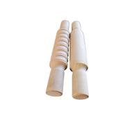 Shin Conditioning Muscle Roller Stick, Muay Thai, Kickboxing, MMA Wooden Rolling Pin, Body Massager, Physical Therapy for Shin Splint Relief