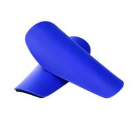 Shin Defender 1 Pair Soccer Shin Guards EVA Cushioned Pads Protectors Adults Football Sleeves Leg Board(Blue,L)