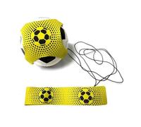 Shin Defender Kickback Trainer, Shindefender Kickback Trainer Kids, Soccer Juggle Trainers for Beginners and Lover, Pass & Catch & Control The Ball (Yellow)