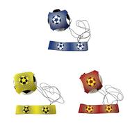 Shin Defender Kickback Trainer, Shindefender Kickback Trainer Kids, Soccer Juggle Trainers for Beginners and Lover, Pass & Catch & Control The Ball (Red+Blue+Blue)