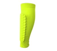 shin guards 1PC Soccer Shin Guard Pads for Adult,Calf Compression Sleeve with Honeycomb Pad,Support for Splint Baseball(1 PC Green,M)