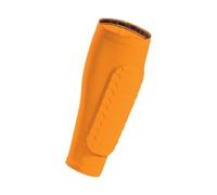 shin guards 1PCS Soccer Shin Guards, Calf Compression Sleeve with Honeycomb Pads, Support for Splint Baseball Boxing(Orange,M)