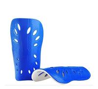 Shin Guards Soccer Youth Boys Girls Adults Football Calf Shin Pads Protective Gear Soccer Equipment EVA Cushion for Men Women (Kids Blue)