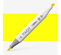 Shin Han : Touch Twin BRUSH Pen : Fluorescent Yellow : F123