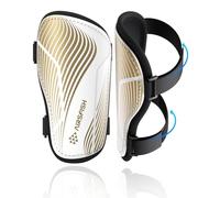 Shin Pads Boys CE Certified Airsfish Kids Football Shin Guards Breathable Non Slip Extended Adjustable Straps Lightweight Soccer Shin Pads for Boys Girls Teens Leg Calf Protective Gear