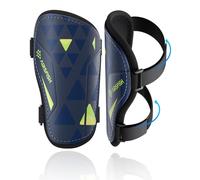 Shin Pads Boys CE Certified Airsfish Kids Football Shin Guards Breathable Non Slip Extended Adjustable Straps Lightweight Soccer Shin Pads for Boys Girls Teens Leg Calf Protective Gear