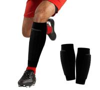 Shin Pads Football Shin Guards Honeycomb Compression Sleeve Shin Defender Protective Equipment for Kids Adults Play Soccer Joga Running Climbing Cycling Hiking Fitness (S)