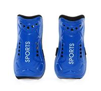 Shin Pads,Soccer Shin Guards, 7-16 Years Child Soccer Shin Pad,Lightweight Breathable Protective Gear Football Shinguard,Football Shin Pads (Blue,17cm)