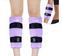 Shin Splint Ice Pack for Injuries Reusable, Freeze Sleeve for Shin Splint Relief, 360° Cold Compress Leg Cold Packs, Gel Freezer Packs for Injury, Calf Ice Pack Wrap for Runner, Ice Sleeves for Legs