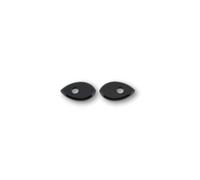 SHIN YO Alu mounting plates INDY SPACER for HONDA, Set, black
