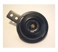 SHIN YO horn, 12V, black, dia.= 70 mm, 100 dB, E-mark, black