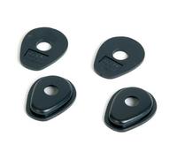 SHIN YO Indicator mounting plates, INDY SPACER ISS 1, black