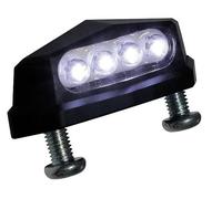 SHIN YO LED license plate light CNC aluminium black E-marked