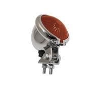 SHIN YO LED taillight BATES STYLE, chromed housing, red glass, silver