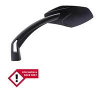 SHIN YO LUCA handlebar mirror blue glas, black