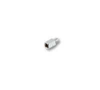 SHIN YO Mirror adapter hole M10 right on bolt M10 left chrome plated, silver