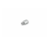 SHIN YO Mirror adapter hole M8 right on bolt M10 right chrome plated, silver