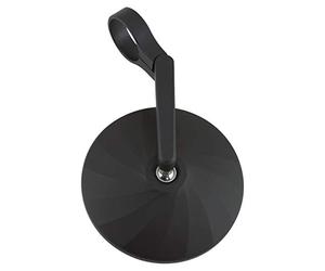 SHIN YO Ponza Motorcycle Handlebar End Mirror, Black, E-Approved, Pack of 1