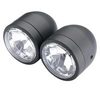 Shin-Yo Twin Headlight BLACK LOW & HIGH BEAM