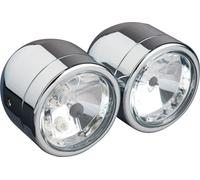 Shin-Yo Twin Headlight CHROME, LOW & HIGH BEAM