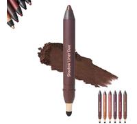 Shinalify Eyeshadow, 2-in-1 Shadow Liner, Shadow Liner 2-in-1 Eyeliner & Eyeshadow, Highlighter Matte Crayon Eyeliner Pen, Long-Lasting Smudge-Proof Wear, Gentle & Smooth Application (03)