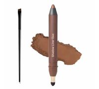 Shinalify Eyeshadow, Shadow Liner 2-in-1 Eyeliner & Eyeshadow, Waterproof and Sweat-Proof Long-Lasting Eyeliner Pencil Makeup for Women (04#)
