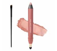 Shinalify Eyeshadow, Shadow Liner 2-in-1 Eyeliner & Eyeshadow, Waterproof and Sweat-Proof Long-Lasting Eyeliner Pencil Makeup for Women (01#)