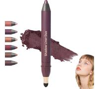 Shinalify Eyeshadow, Shinalify Shadow Liner 2-in-1 Eyeliner & Eyeshadow, Smudge-Proof, Fade-Resistant, Long-Lasting, 30 Seconds to a Perfect Natural Eye Makeup (B)