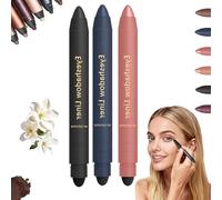 Shinalify Shadow Liner 2-in-1 Eyeliner & Eyeshadow, Smudge-Proof for Effortless Smoky or Natural Eye Makeup, for All Skin Types (set A)