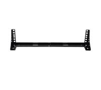 shinar 2U Lightweight Foldable 19 Inch Steel Vertical Steel Rack Bracket Wall Mount and Under Desk Holder Vertical Wall Distributor